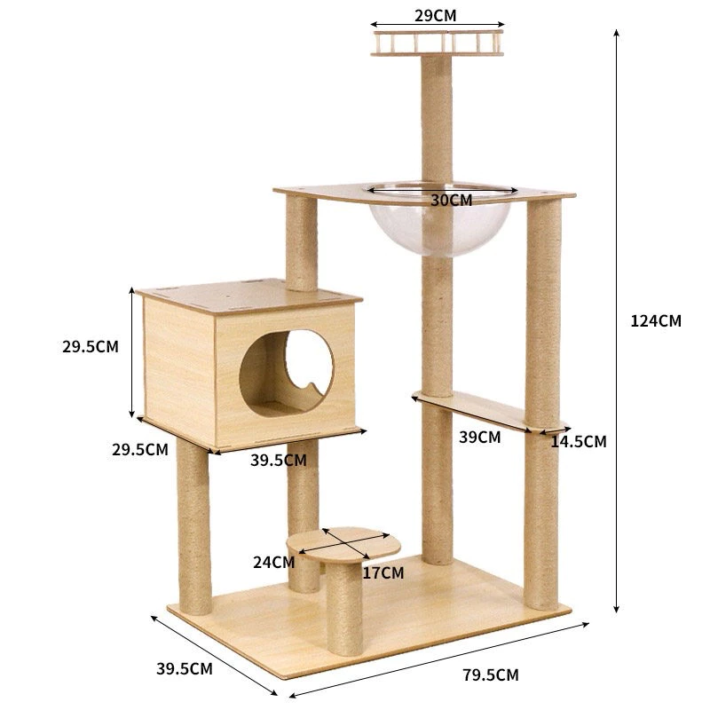 Trụ Cào Móng Gỗ