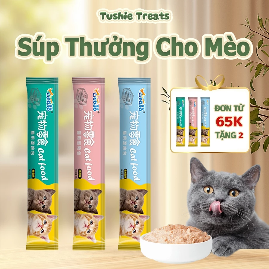 Súp thưởng cho mèo